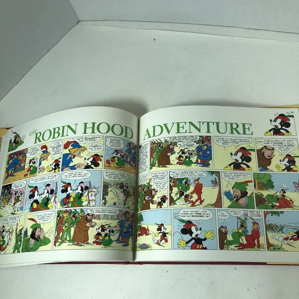 Walt Disney's Mickey Mouse in Color Gottfredson 1988 HC‎ First Edition Vintage B